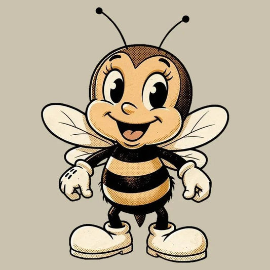 Wildflower Bee Mascot