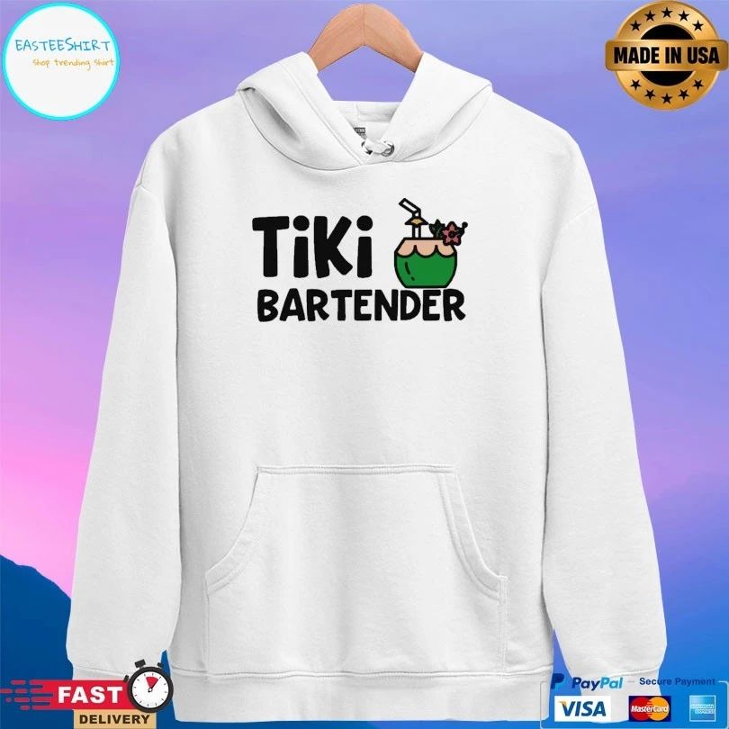Coconut Drink Tiki Bartender T-shirt