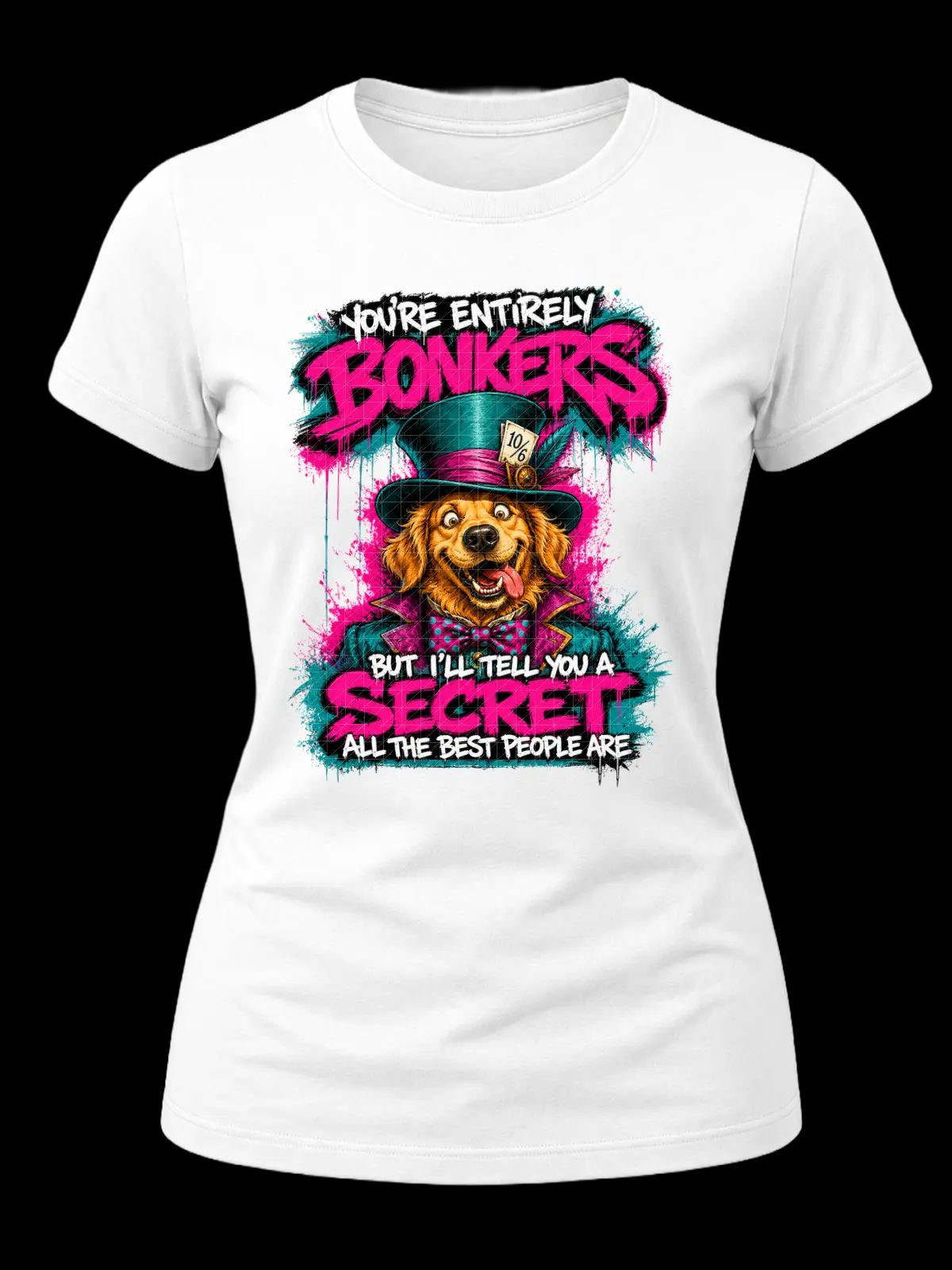 You’re Entirely Bonkers Golden Retriever Shirt
