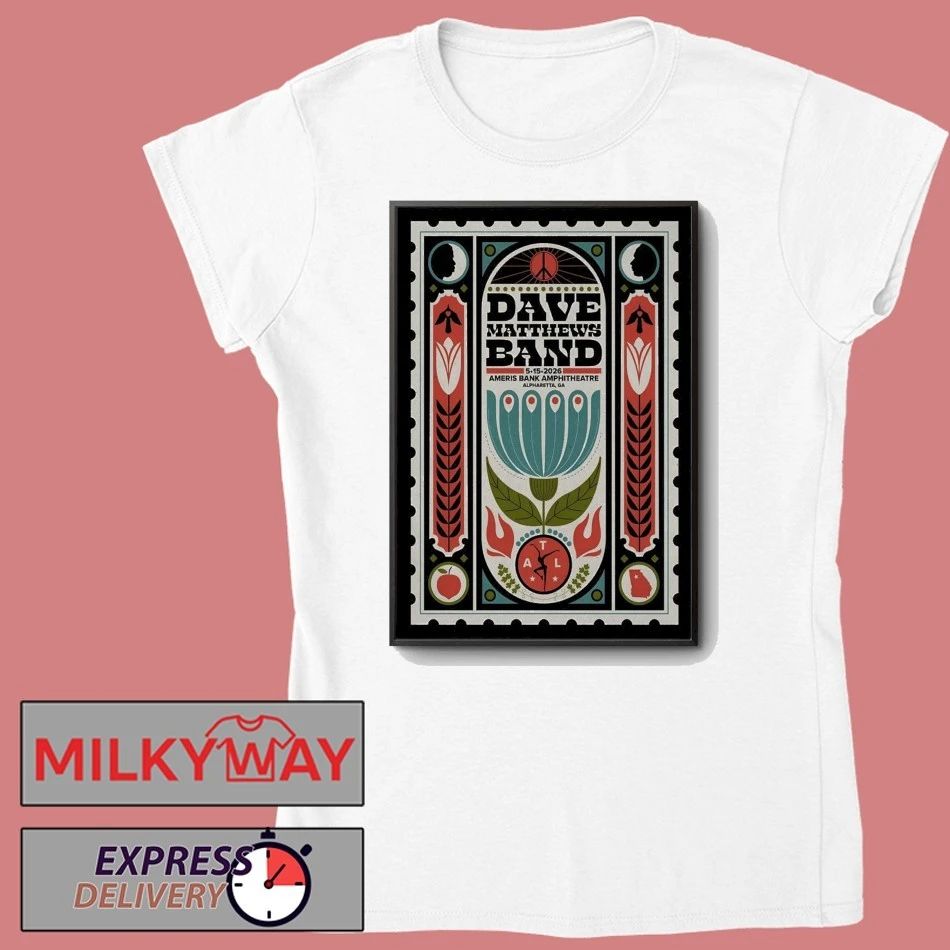 Dave Matthews Band May 15 2026, Alpharetta GA Poster shirt