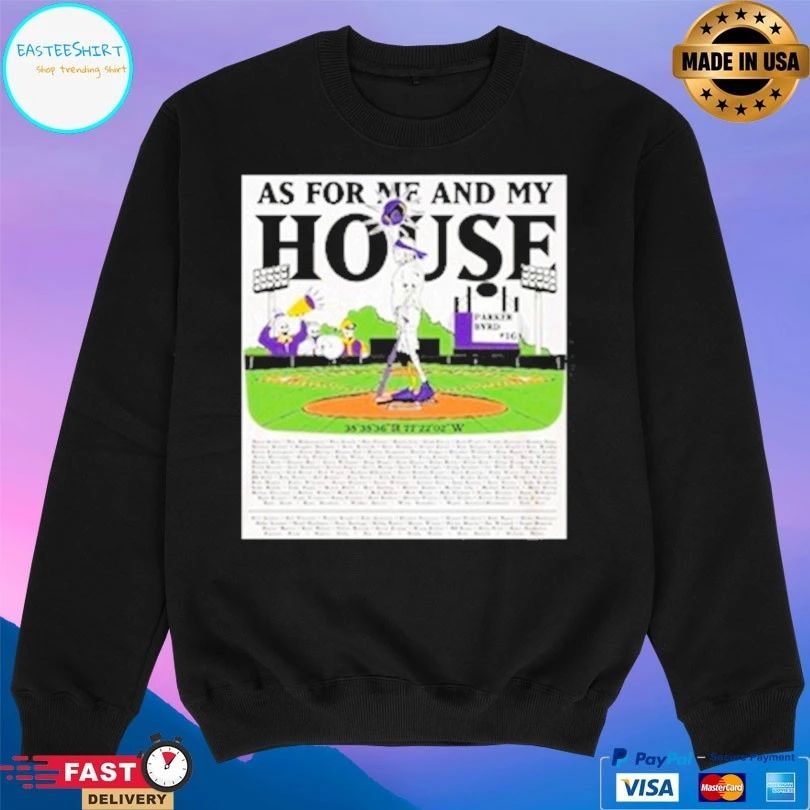 Parker Byrd As For Me And My House T-shirt