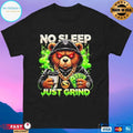 Bear No Sleep Just Grind Mascot Money T-shirt