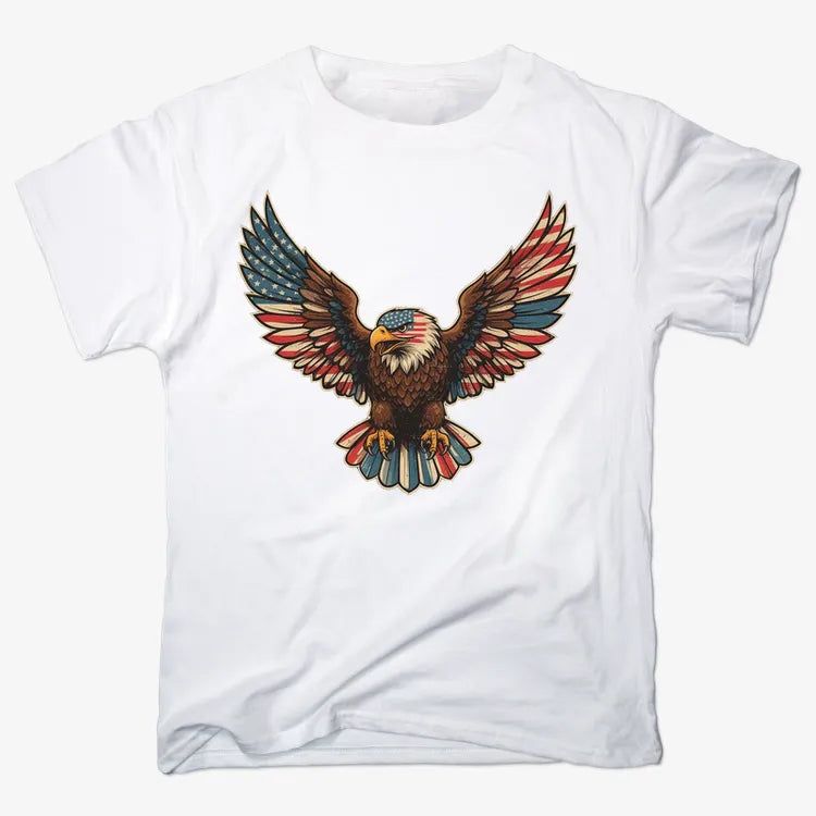 Patriotic Soaring Eagle