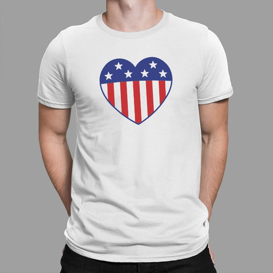 US Flag Heart