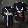 Strike Out in Style with Venom Baseball Jersey Shirt - Premium Quality Comfortable Fit & Durable Design - Bafud