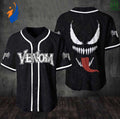 Strike fear on the field with our Venom Baseball Jersey Shirt - Perfect fit style and performance! - Bafud