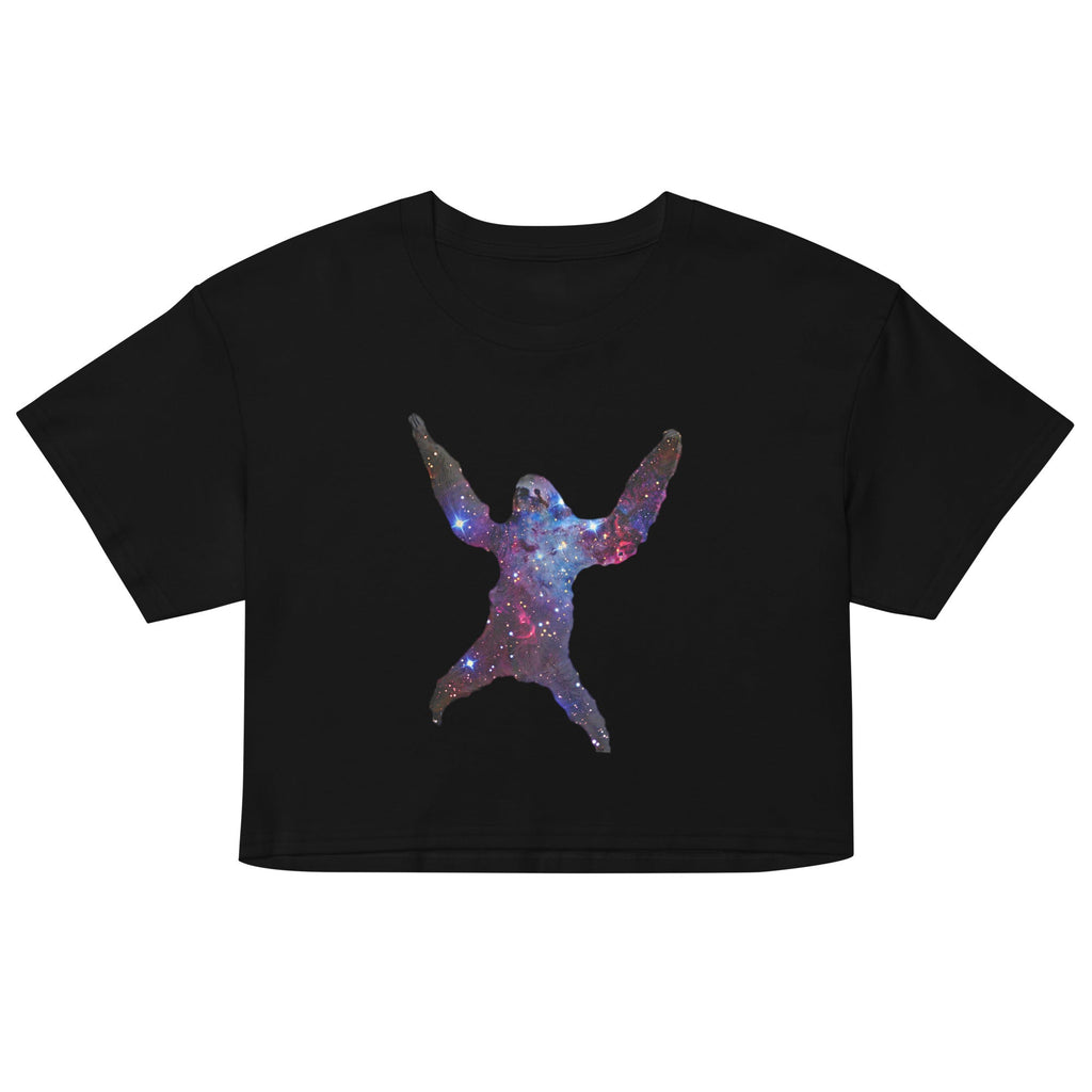 Sloth Nebula Women's Crop Tee