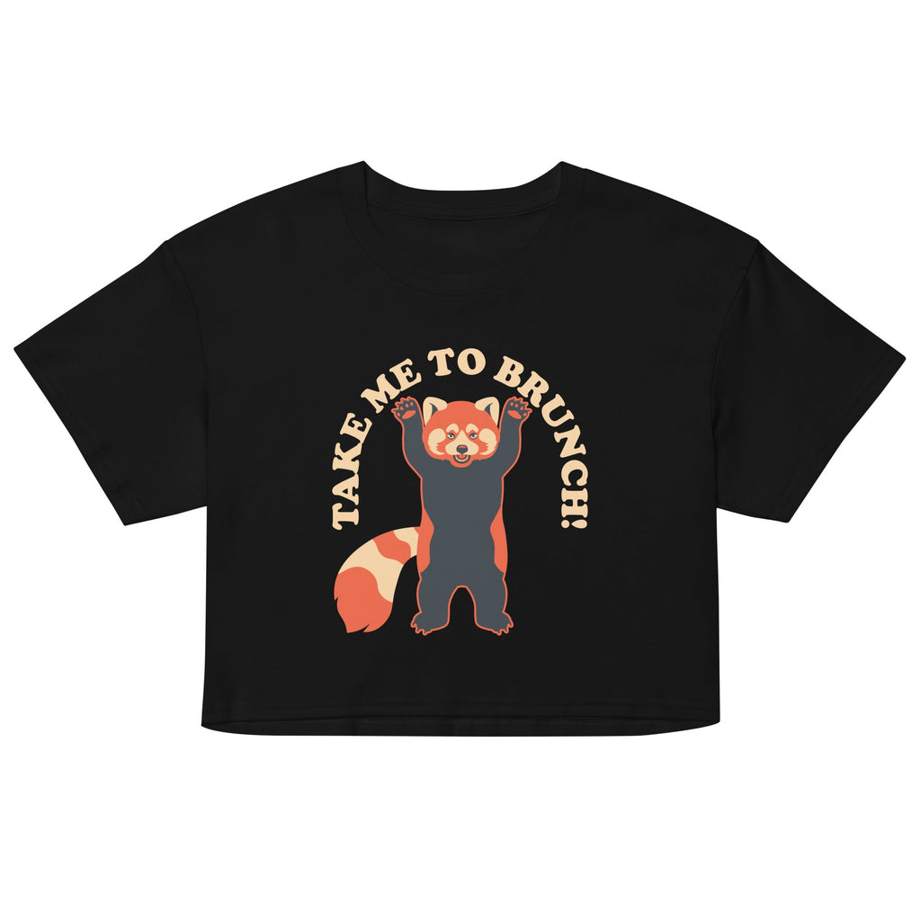 Take Me To Brunch Women's Crop Tee
