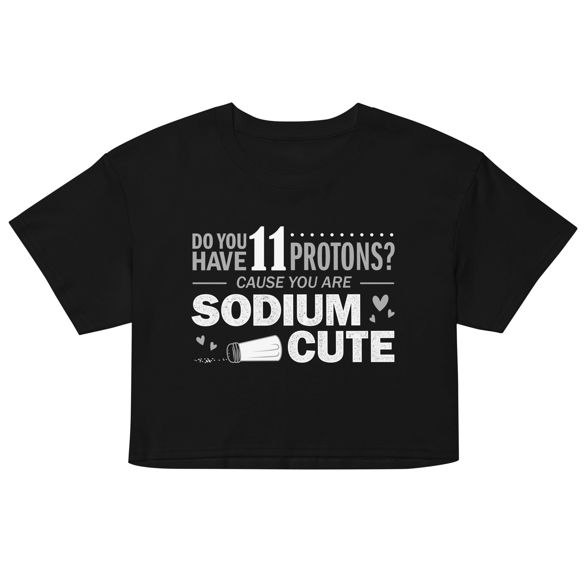 Do You Have 11 Protons? Women's Crop Tee