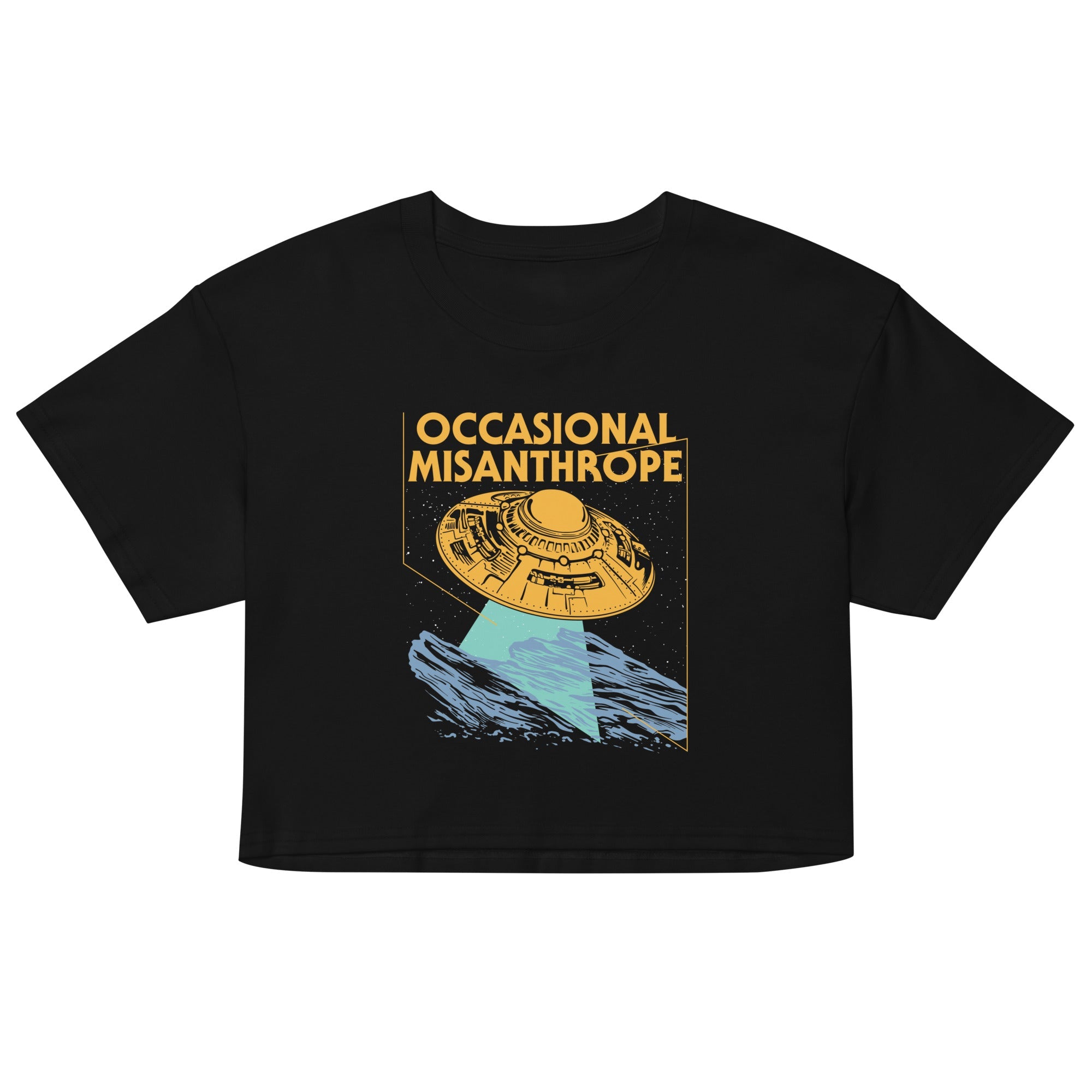 Occasional Misanthrope Women's Crop Tee