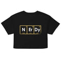 NErDy Elements Women's Crop Tee