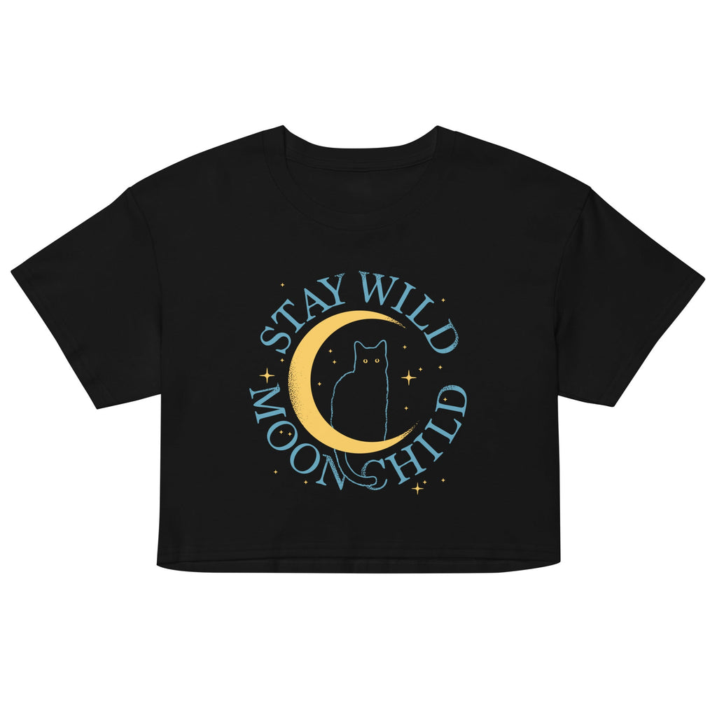 Stay Wild Moon Child Women's Crop Tee