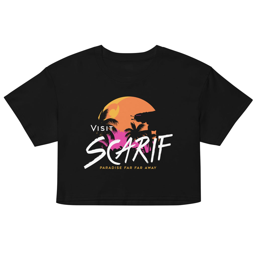 Visit Scarif Women's Crop Tee
