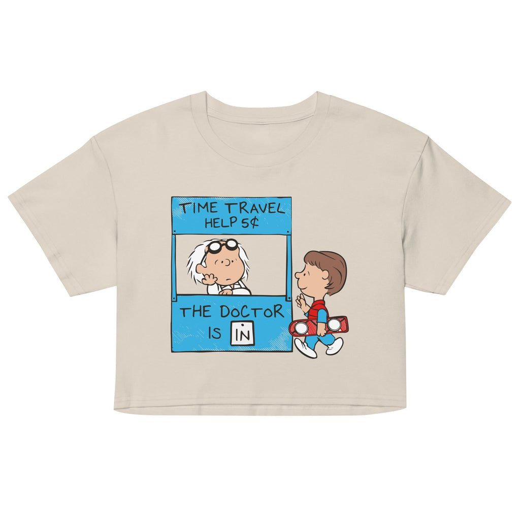 The Doctor Is In Women's Crop Tee