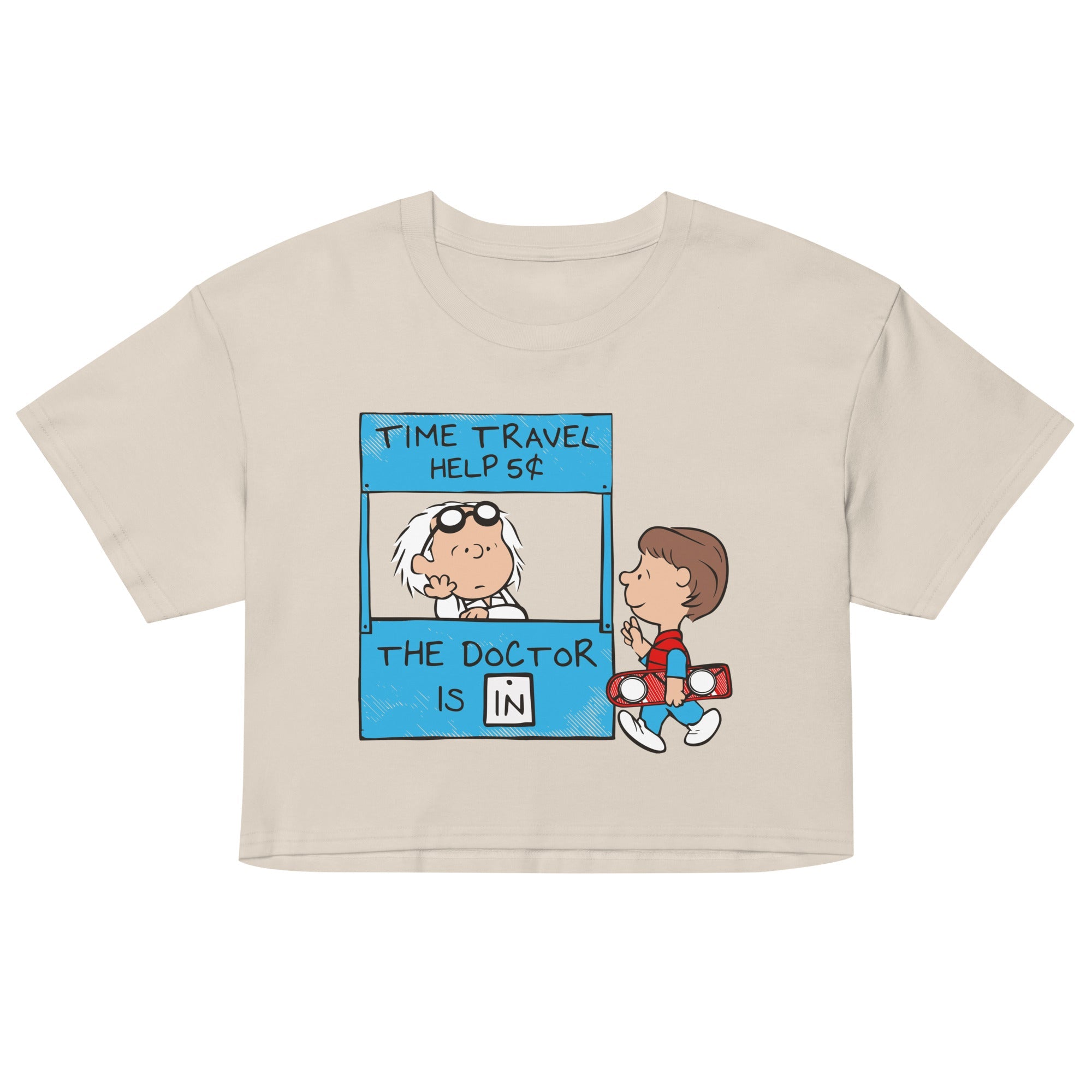 The Doctor Is In Women's Crop Tee