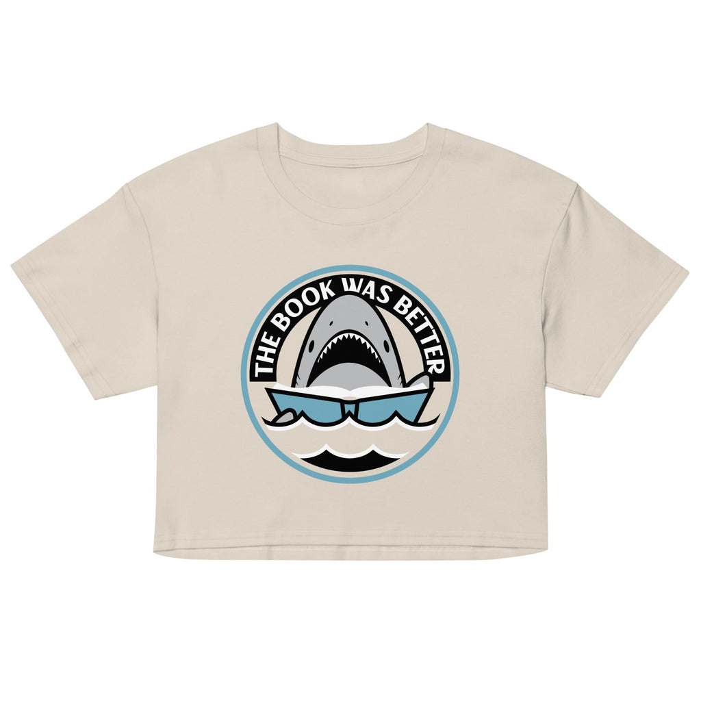 The Book Was Better Women's Crop Tee