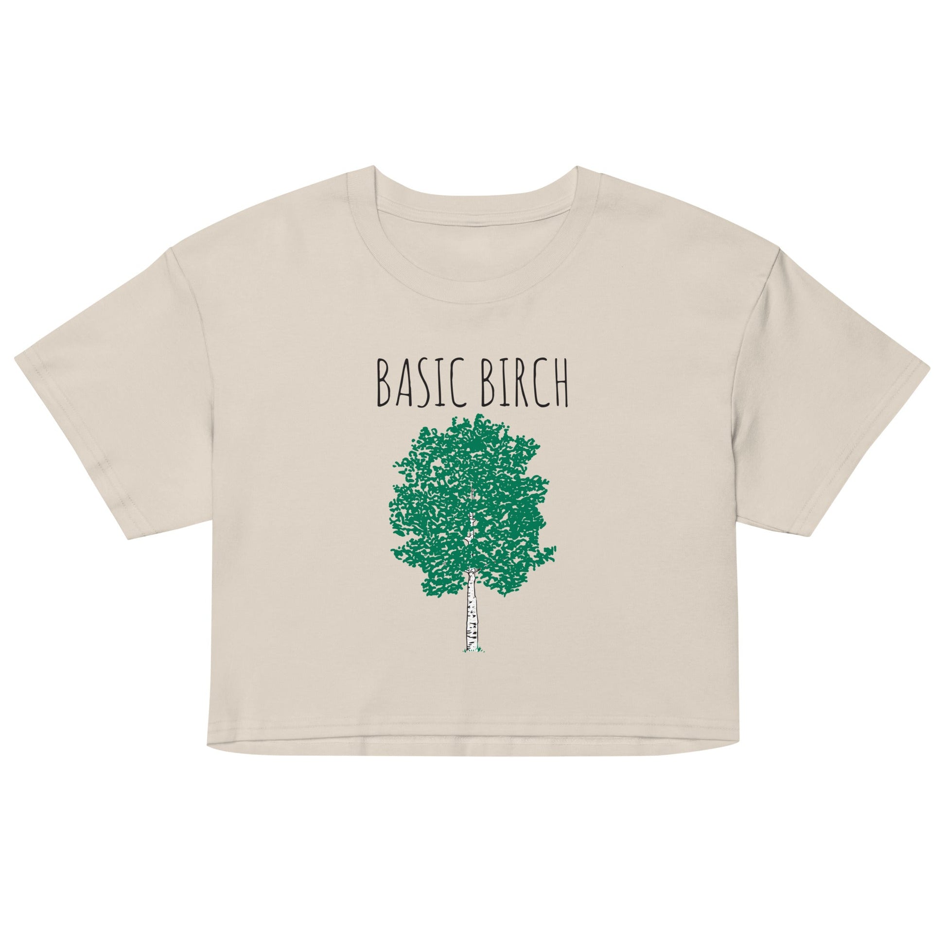 Basic Birch Women's Crop Tee