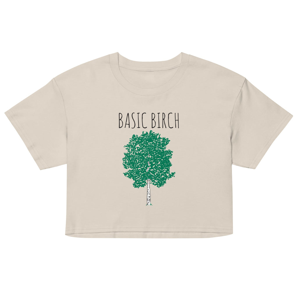 Basic Birch Women's Crop Tee