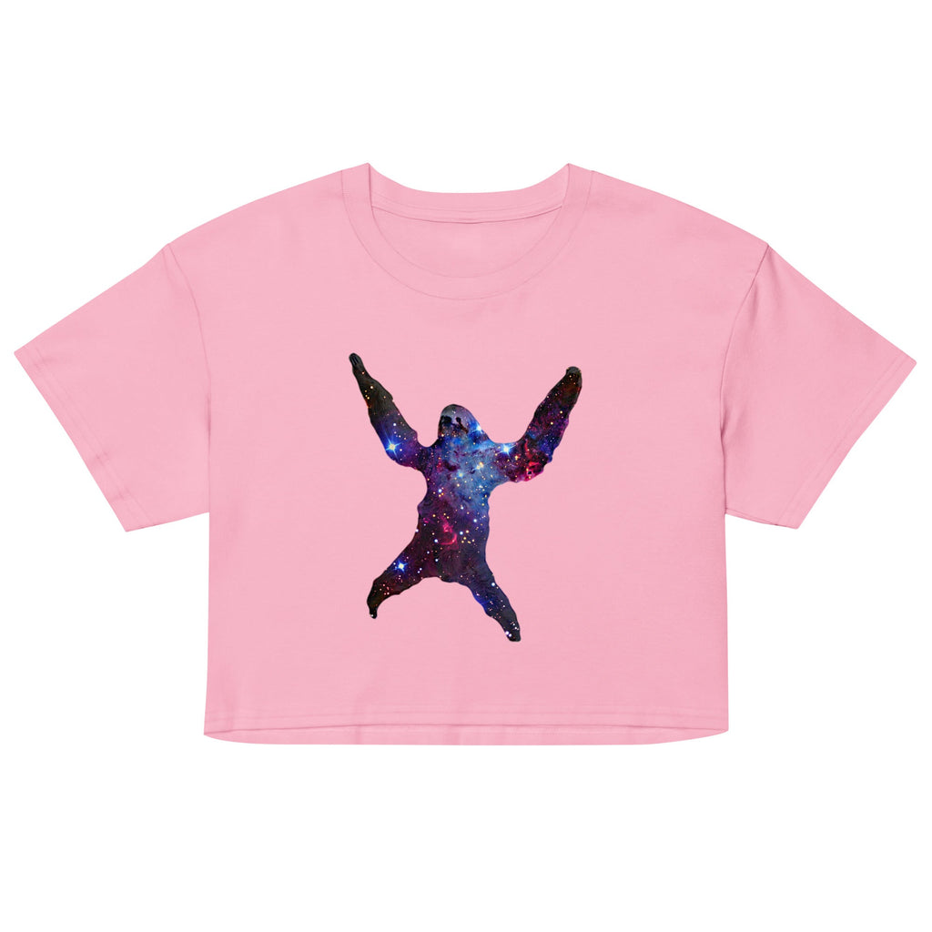 Sloth Nebula Women's Crop Tee