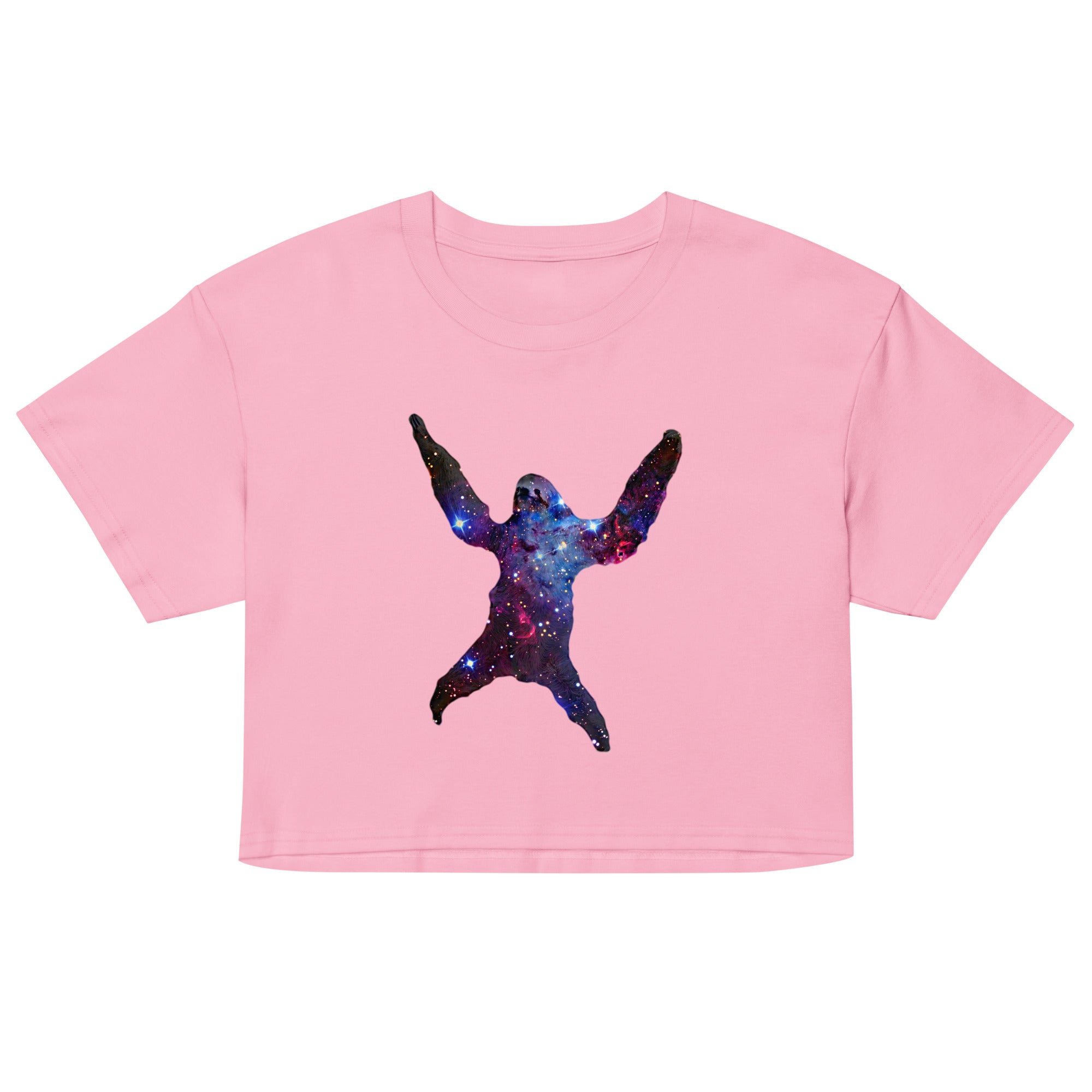 Sloth Nebula Women's Crop Tee