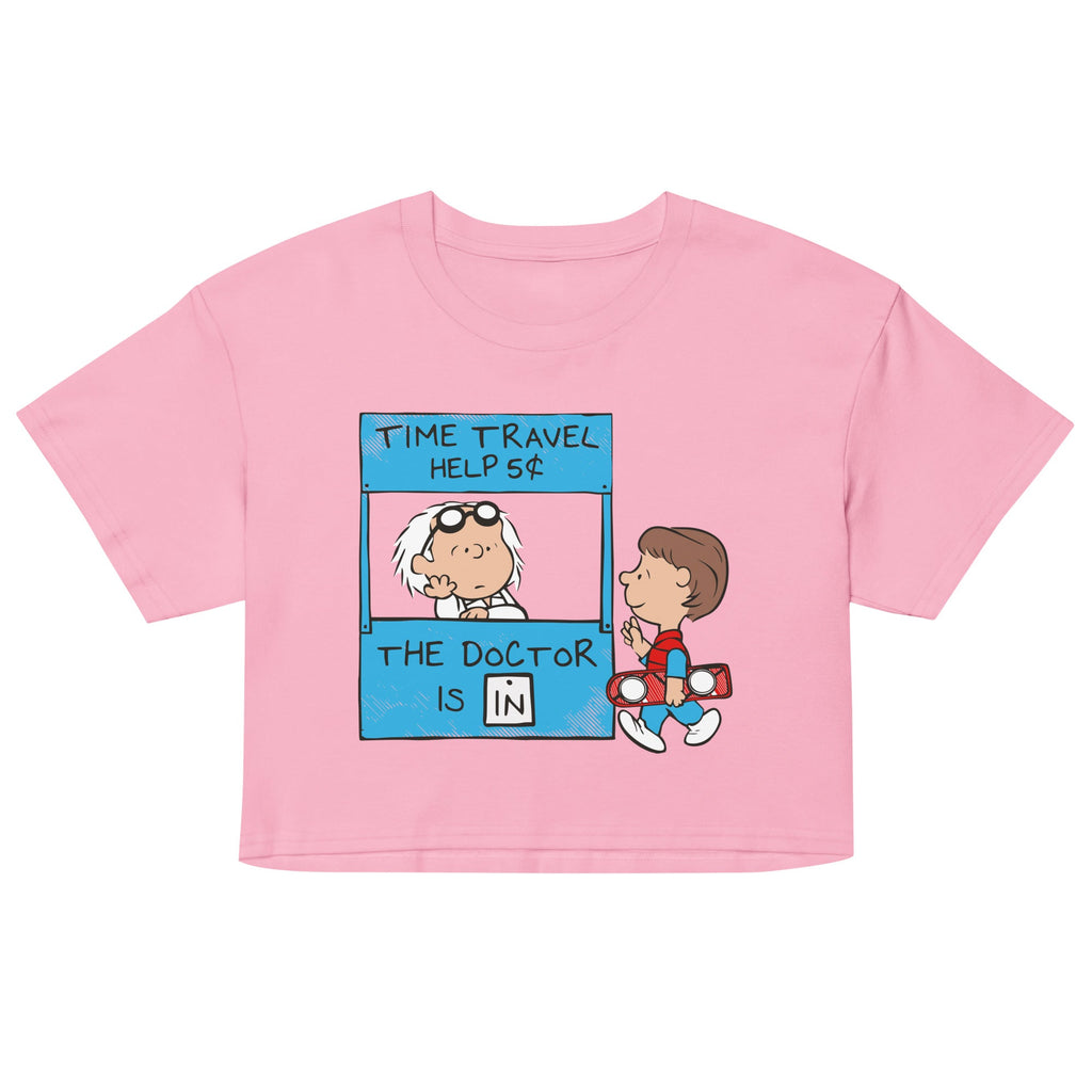 The Doctor Is In Women's Crop Tee