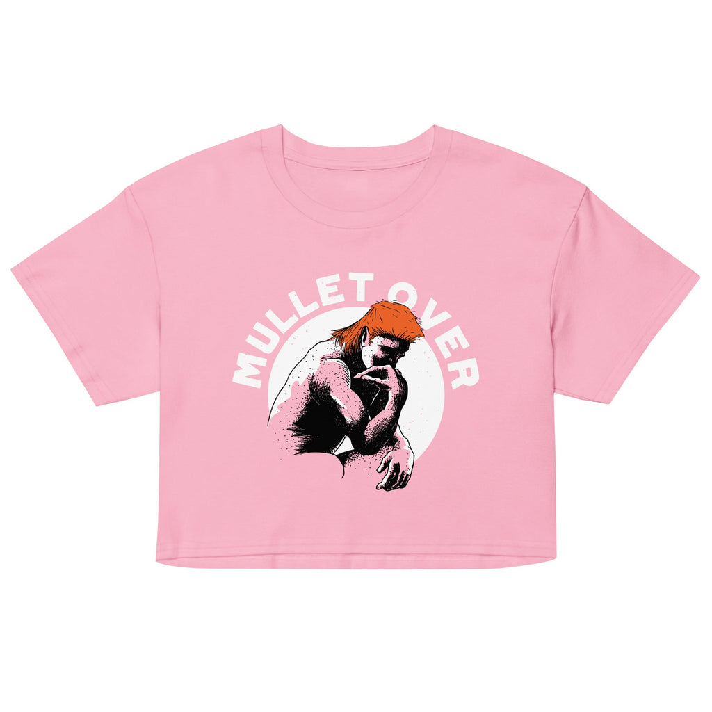 Mullet Over Women's Crop Tee