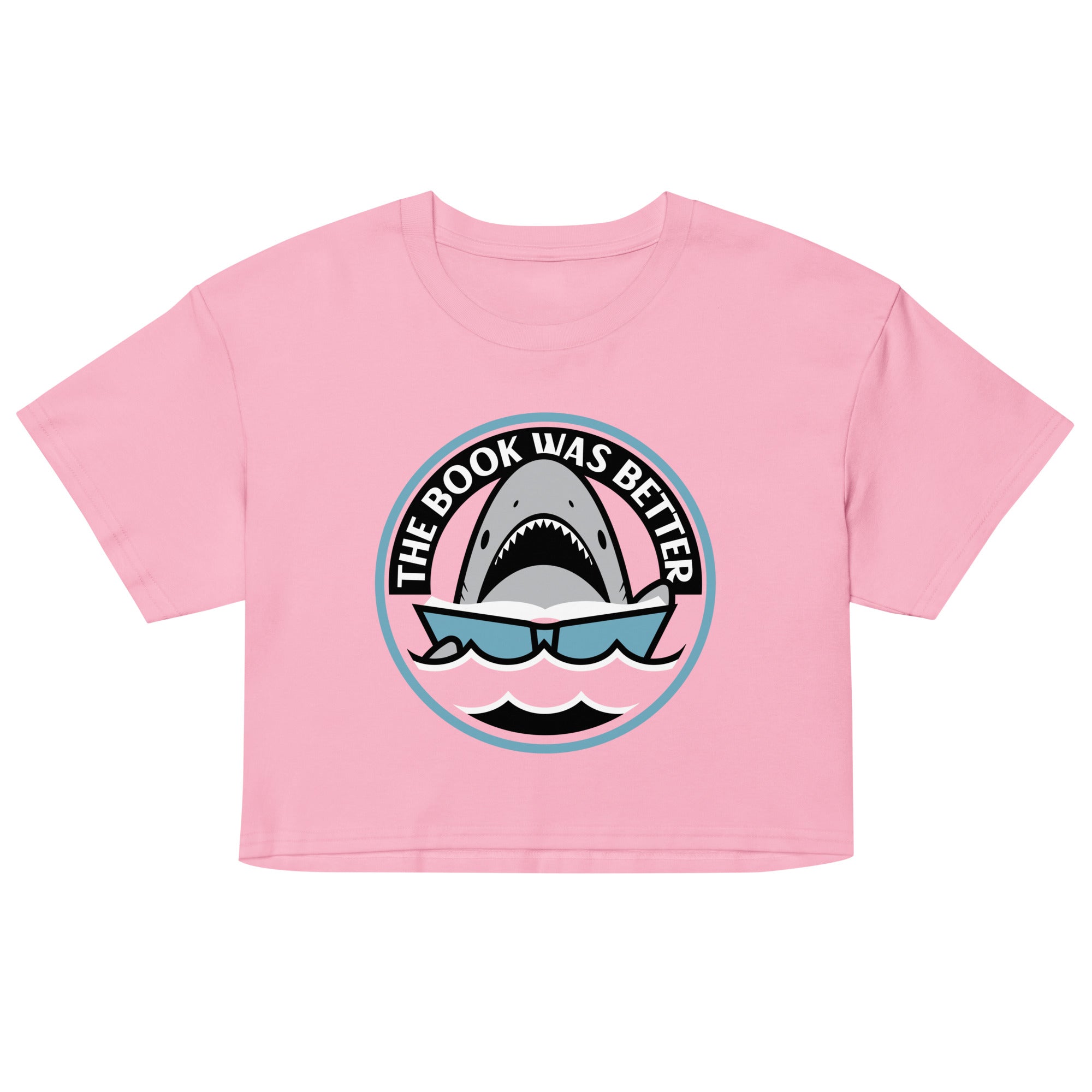The Book Was Better Women's Crop Tee