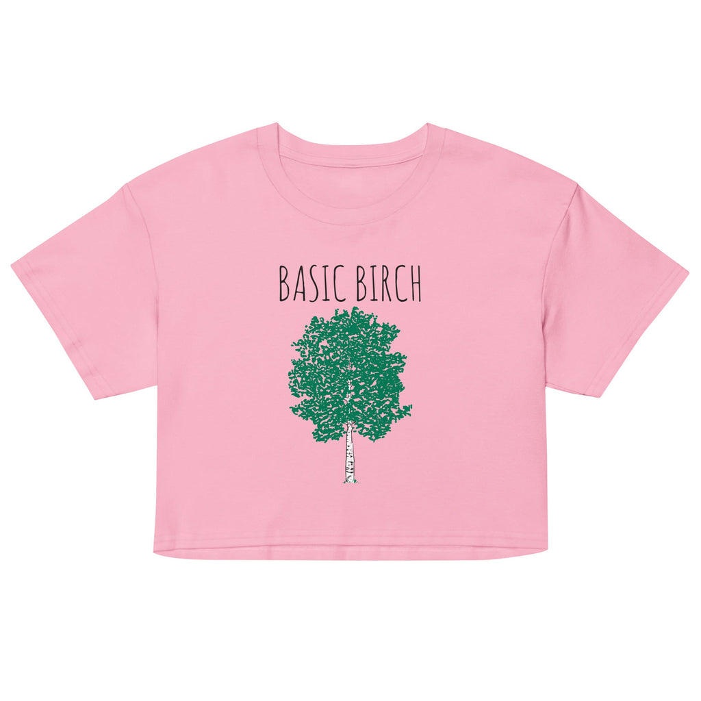 Basic Birch Women's Crop Tee