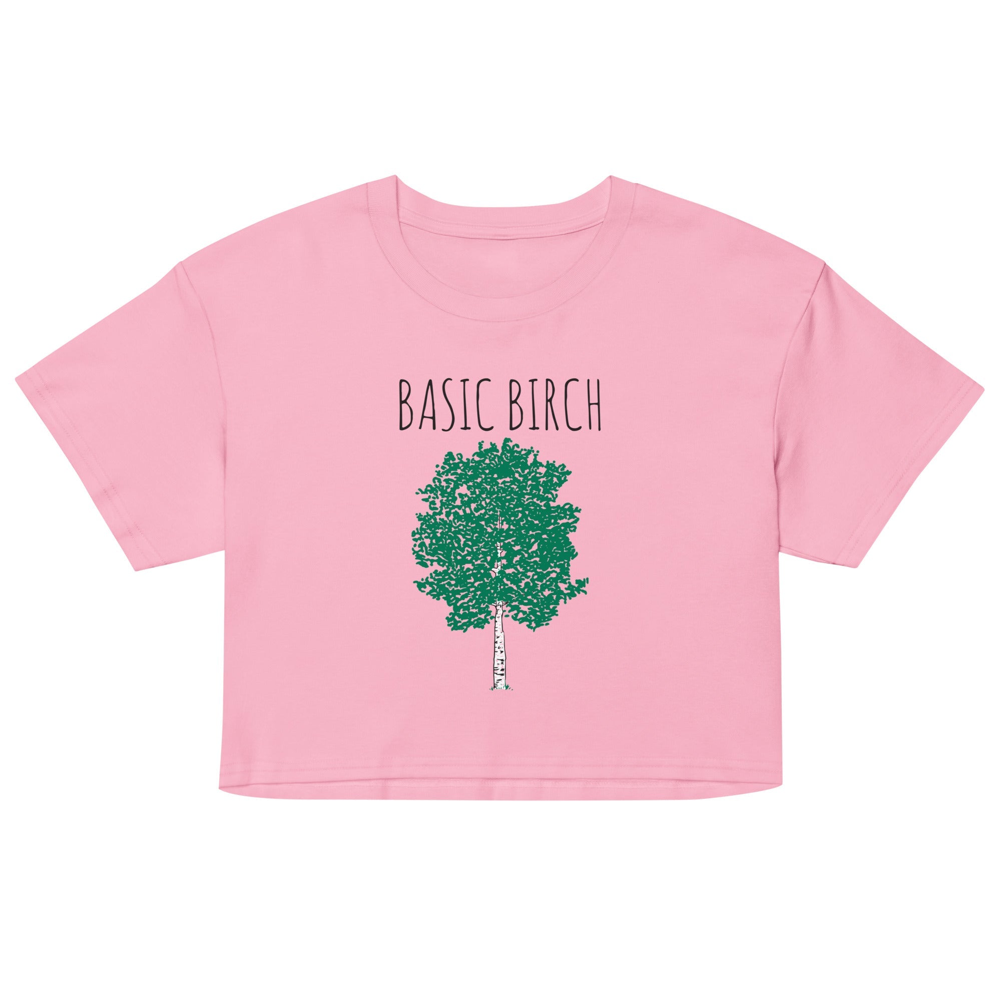 Basic Birch Women's Crop Tee