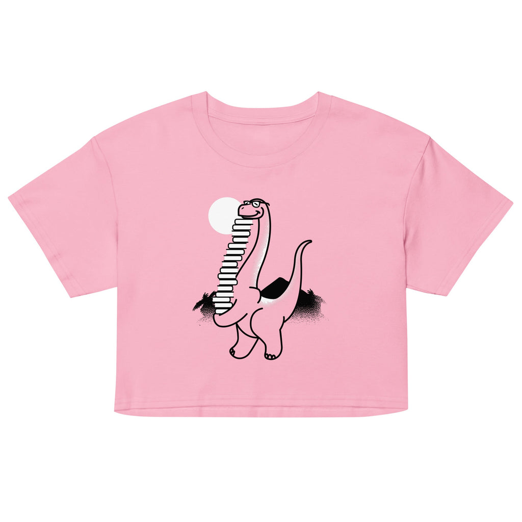 Bookosaurus Women's Crop Tee