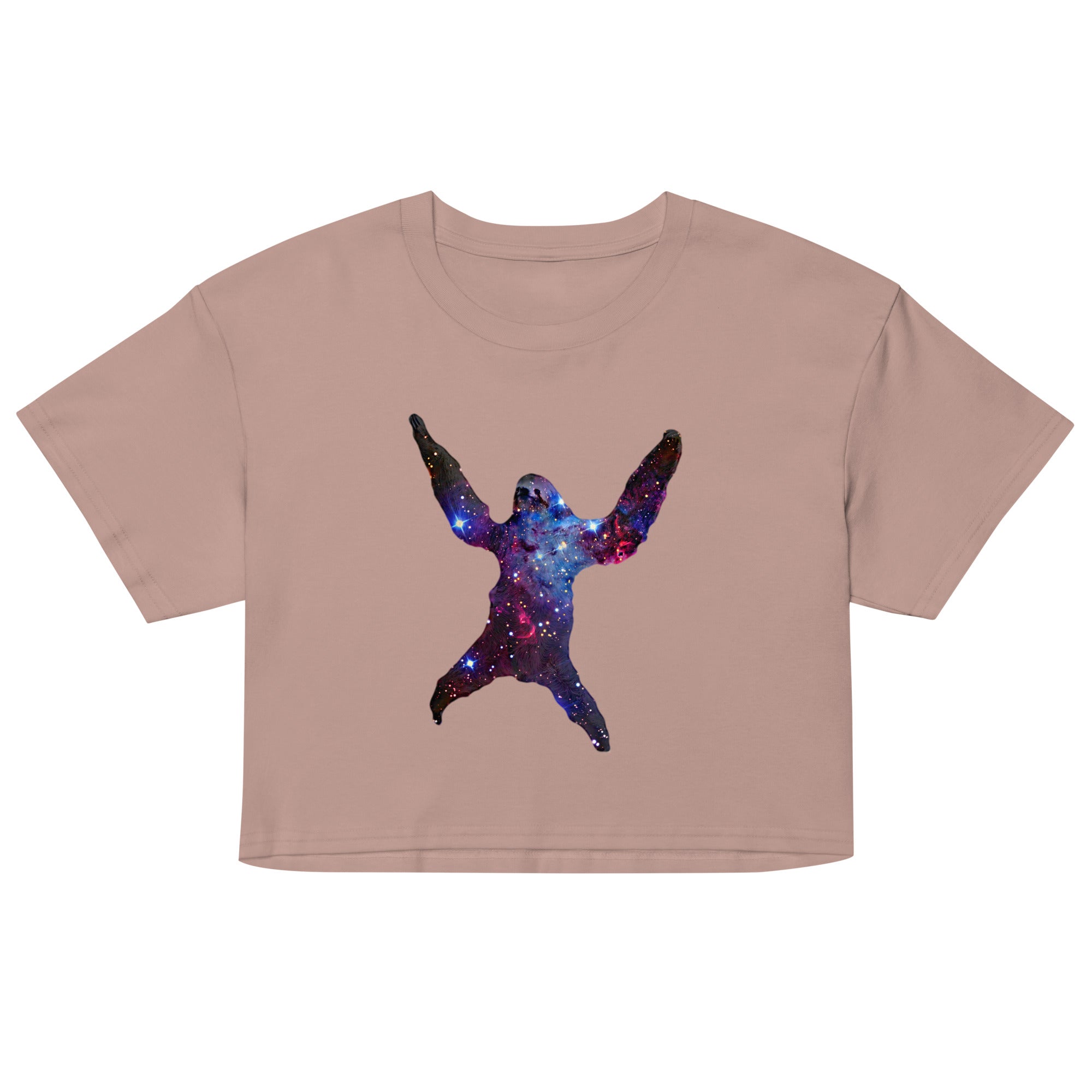 Sloth Nebula Women's Crop Tee