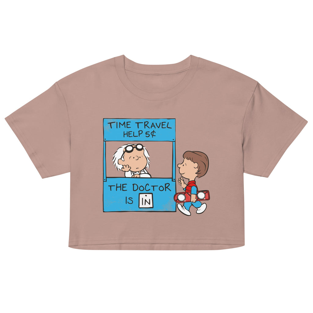 The Doctor Is In Women's Crop Tee
