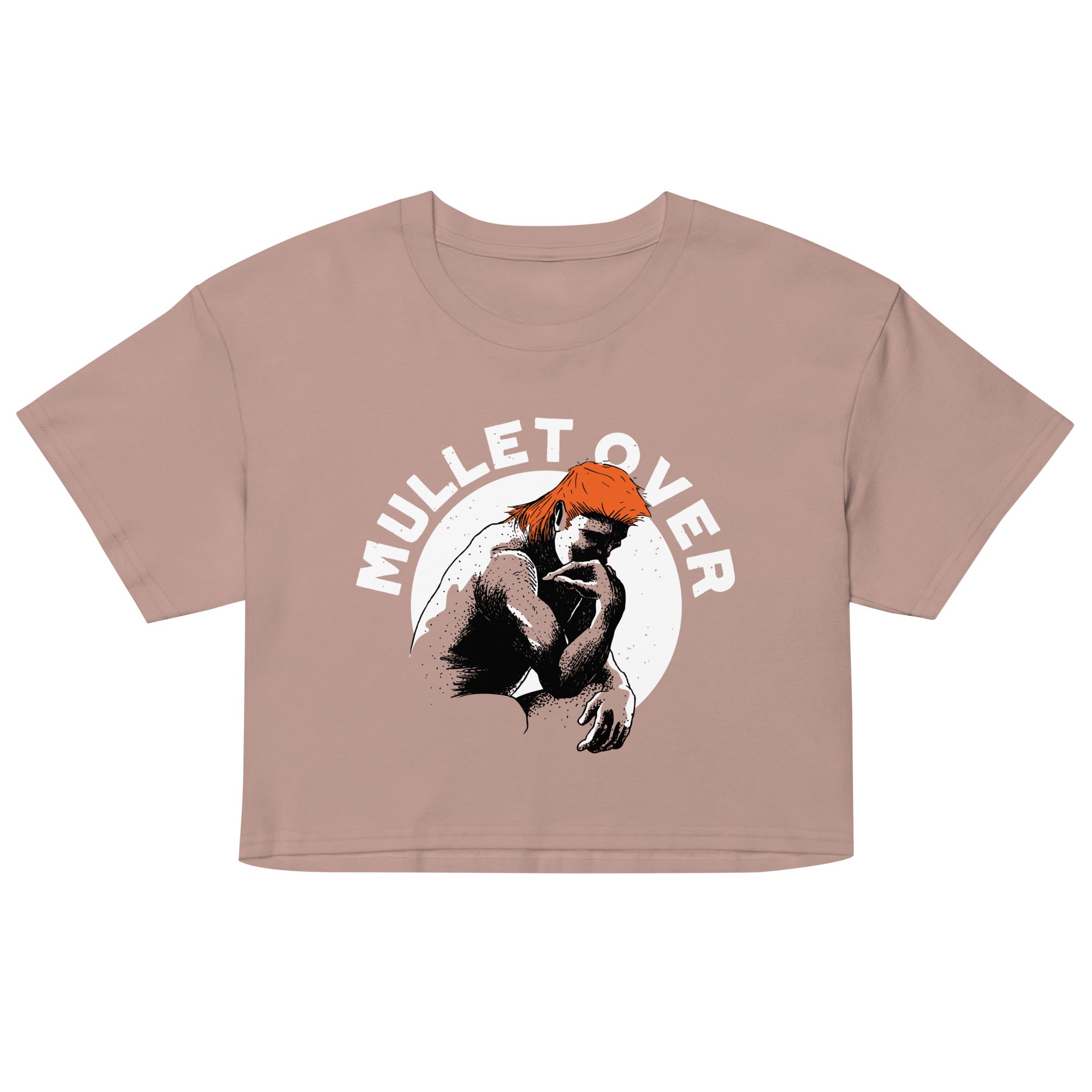 Mullet Over Women's Crop Tee