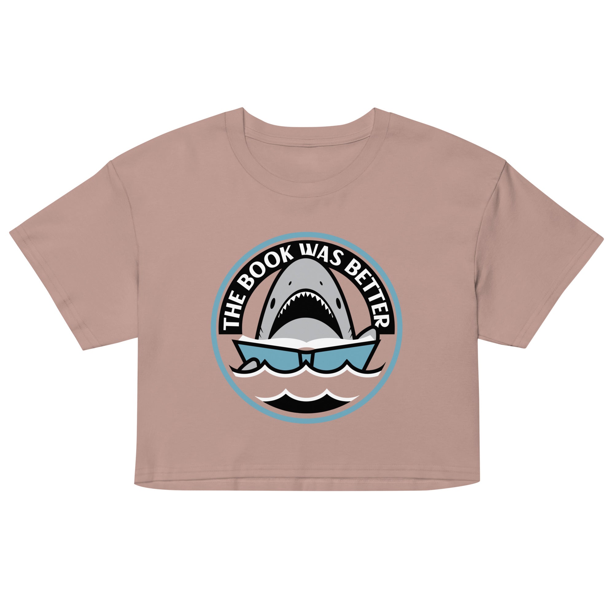 The Book Was Better Women's Crop Tee