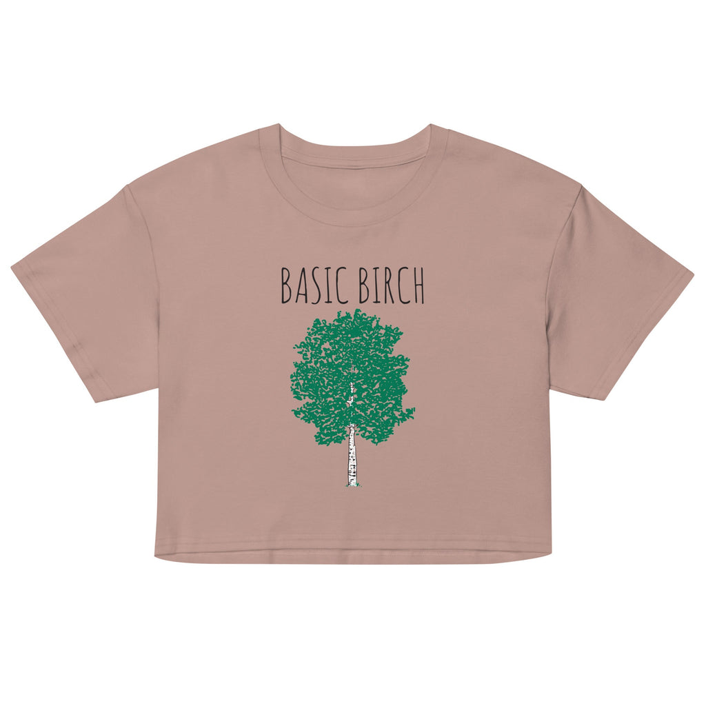 Basic Birch Women's Crop Tee