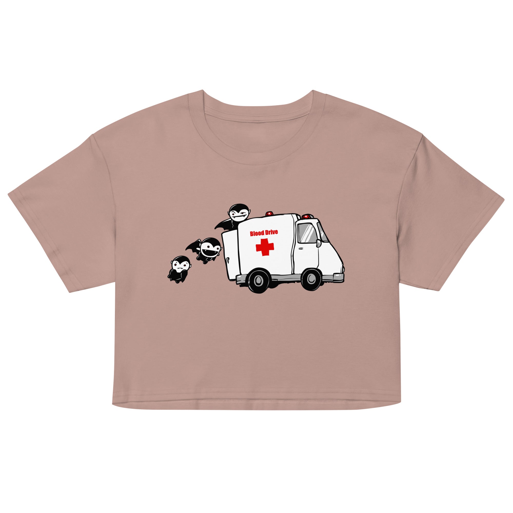 Blood Drive Vampires Women's Crop Tee