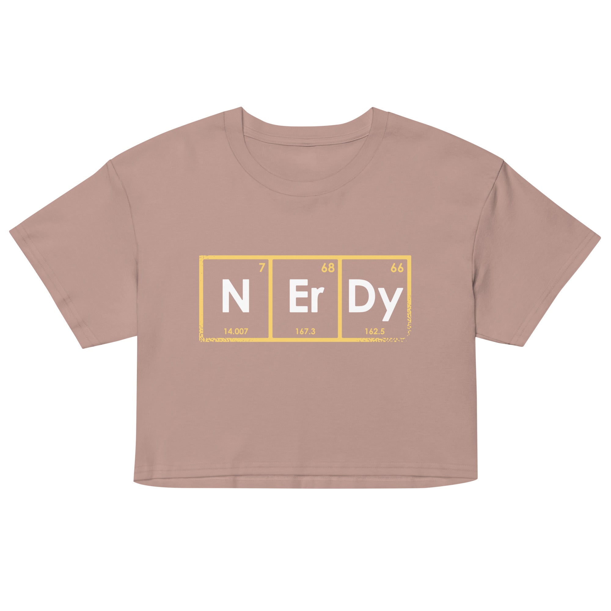 NErDy Elements Women's Crop Tee
