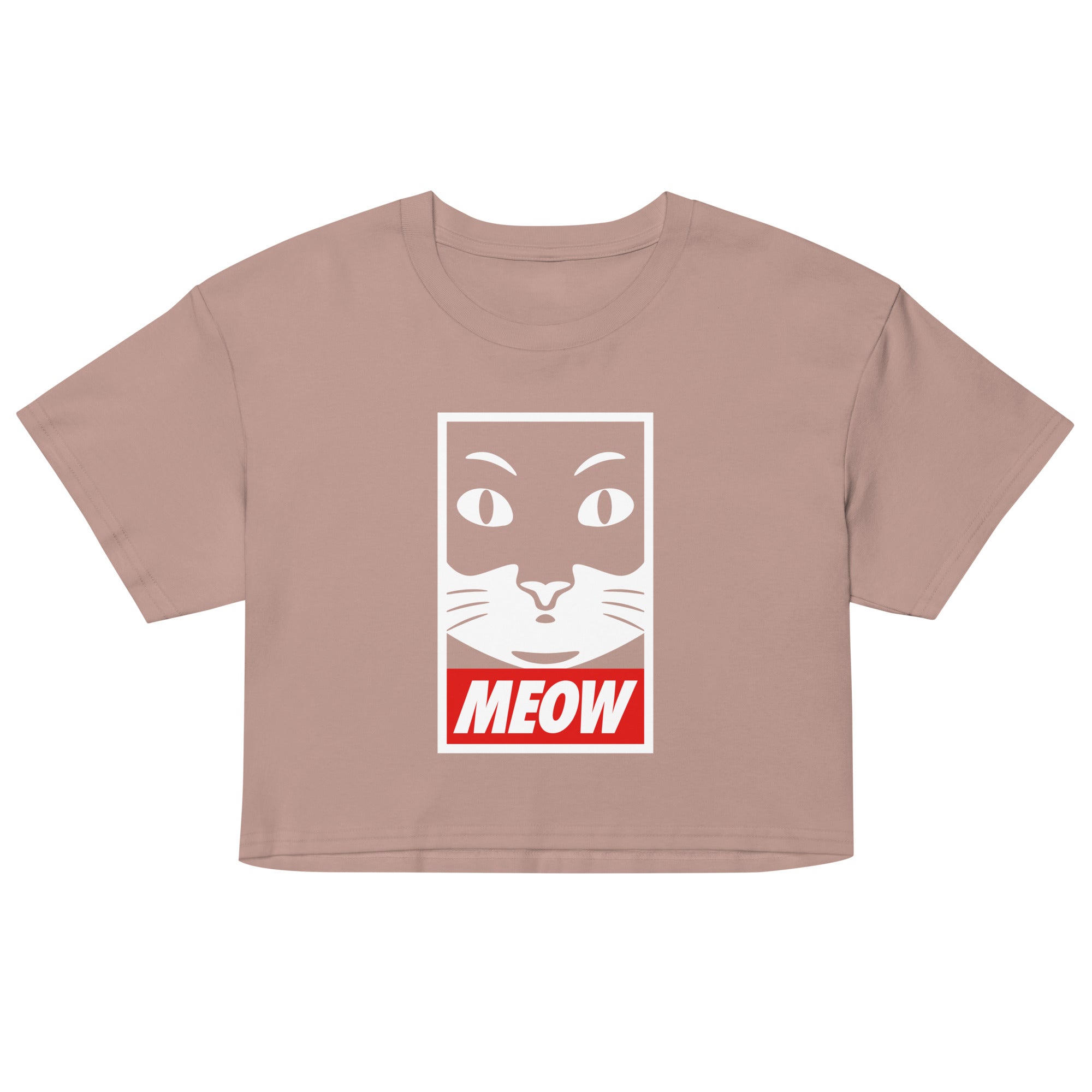 Meow Women's Crop Tee