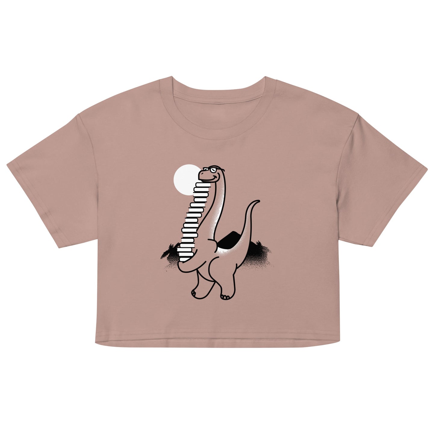 Bookosaurus Women's Crop Tee