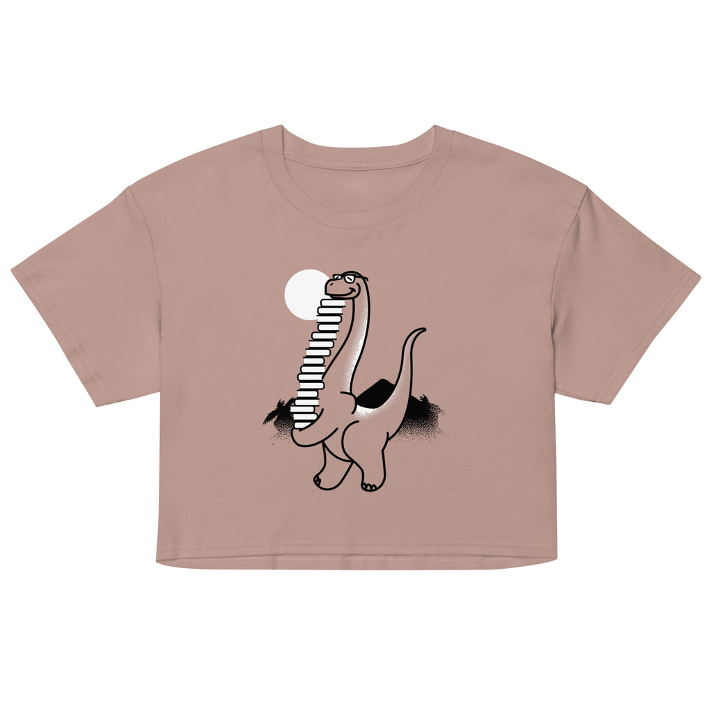 Bookosaurus Women's Crop Tee
