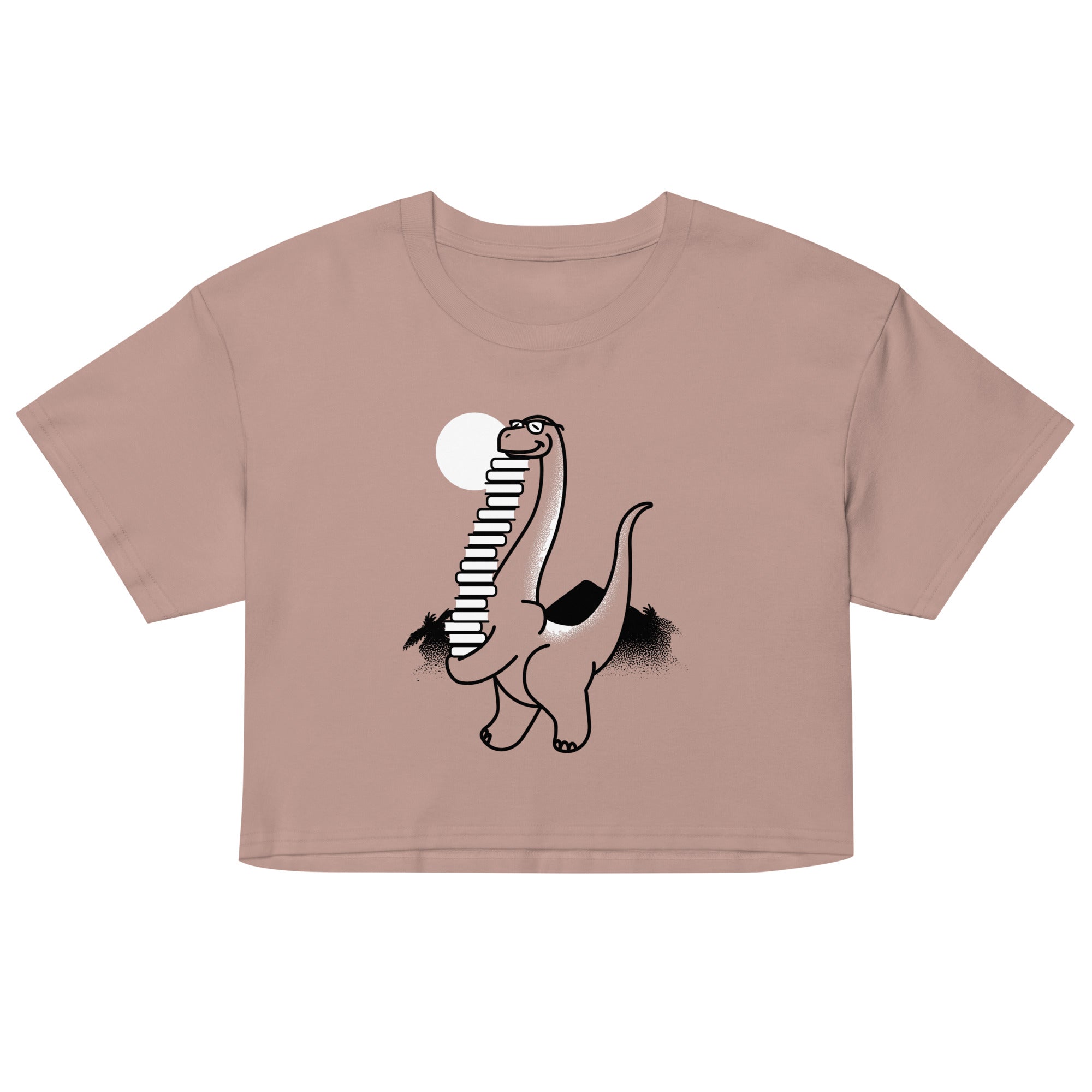 Bookosaurus Women's Crop Tee