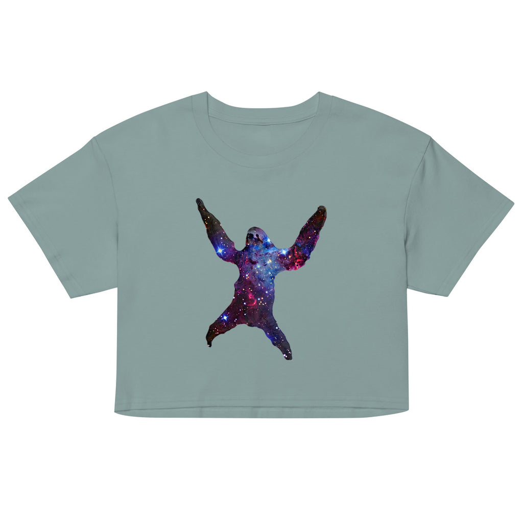 Sloth Nebula Women's Crop Tee