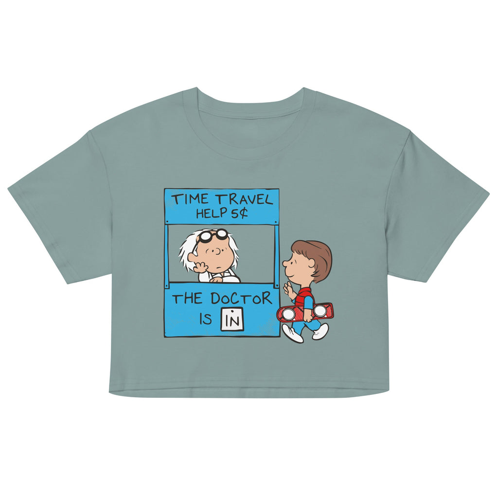 The Doctor Is In Women's Crop Tee