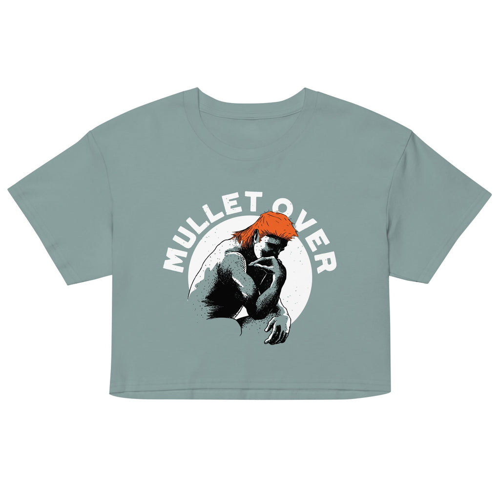 Mullet Over Women's Crop Tee