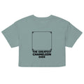 The Greatest Chameleon Ever Women's Crop Tee