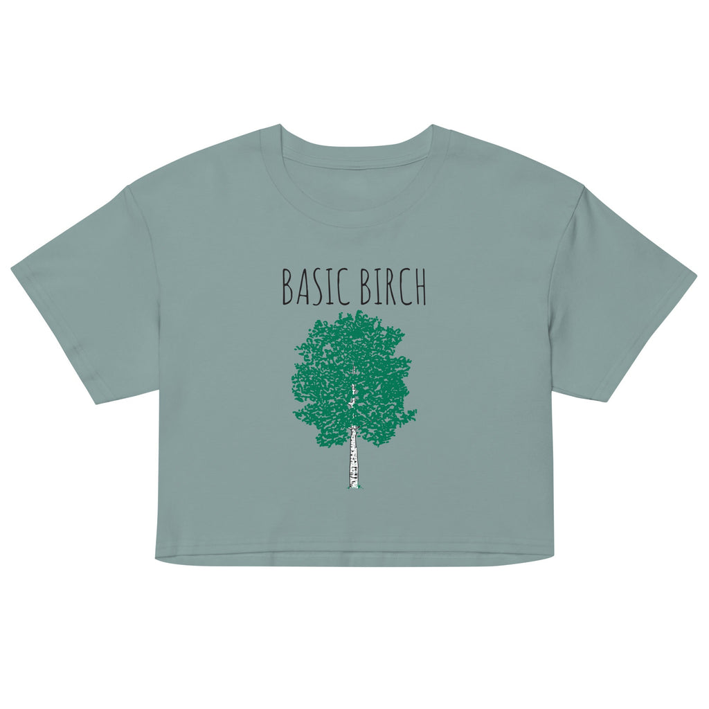 Basic Birch Women's Crop Tee