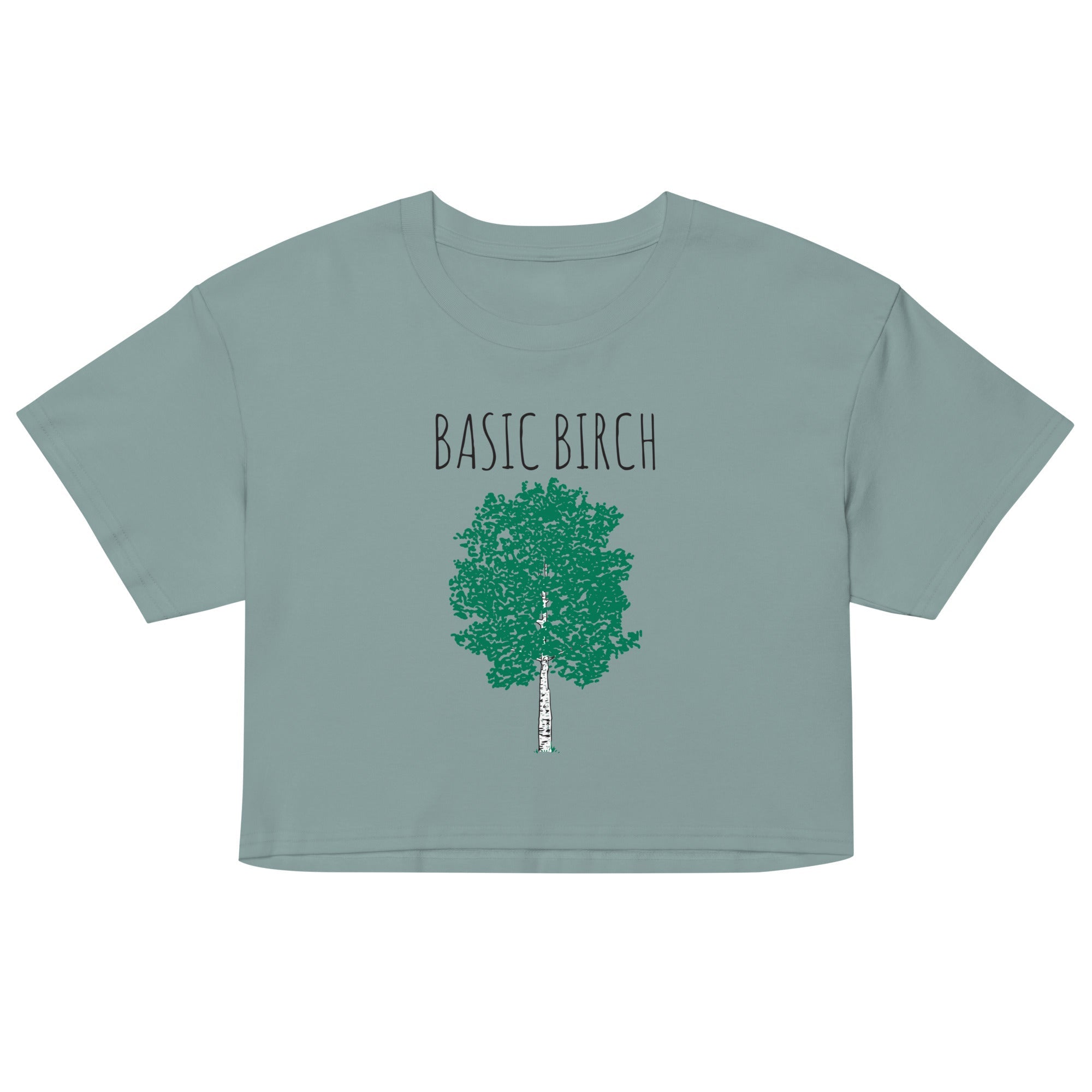 Basic Birch Women's Crop Tee