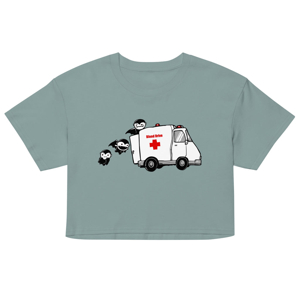 Blood Drive Vampires Women's Crop Tee