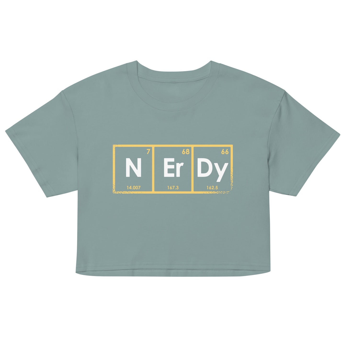 NErDy Elements Women's Crop Tee