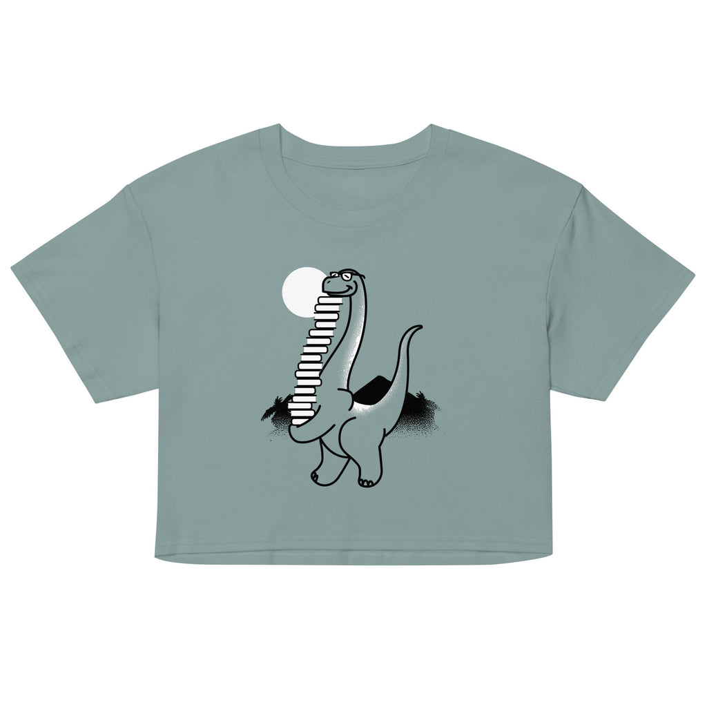 Bookosaurus Women's Crop Tee